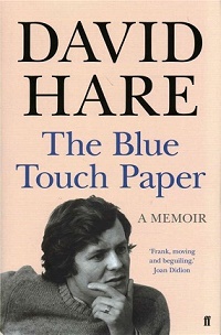 Theatre Writer Book by David Hare The Blue Touch Paper